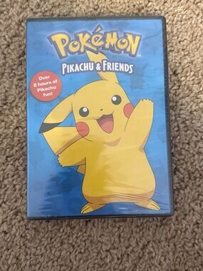 Pokemon Pikachu & Friends DVD - Yellow & Blue